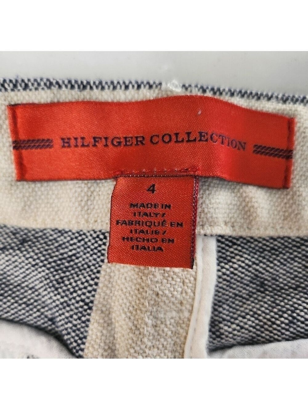 Hilfiger Striped Denim Jeans Made In ITALY - Picture 3 of 8